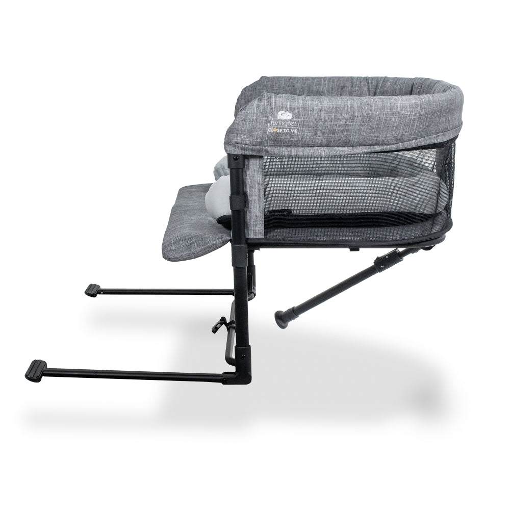 dog co sleeper bed side folded support leg