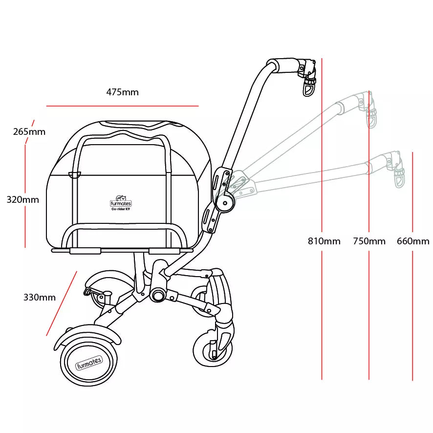 Co-Rider K9: Your Ultimate 4-Wheel Pet Trailer