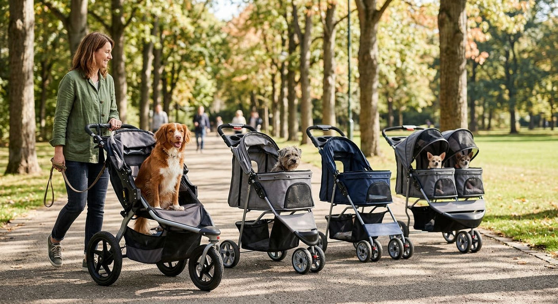 Best dog strollers ranked by weight capacity 2026