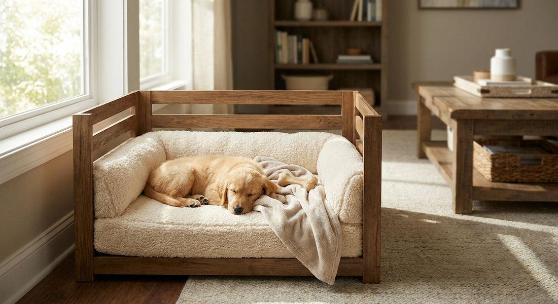 Cozy pet beds for crate training