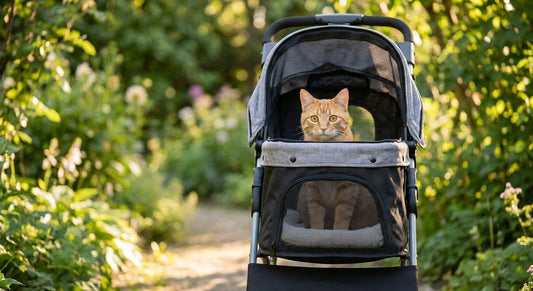 Best cat strollers for nervous cats