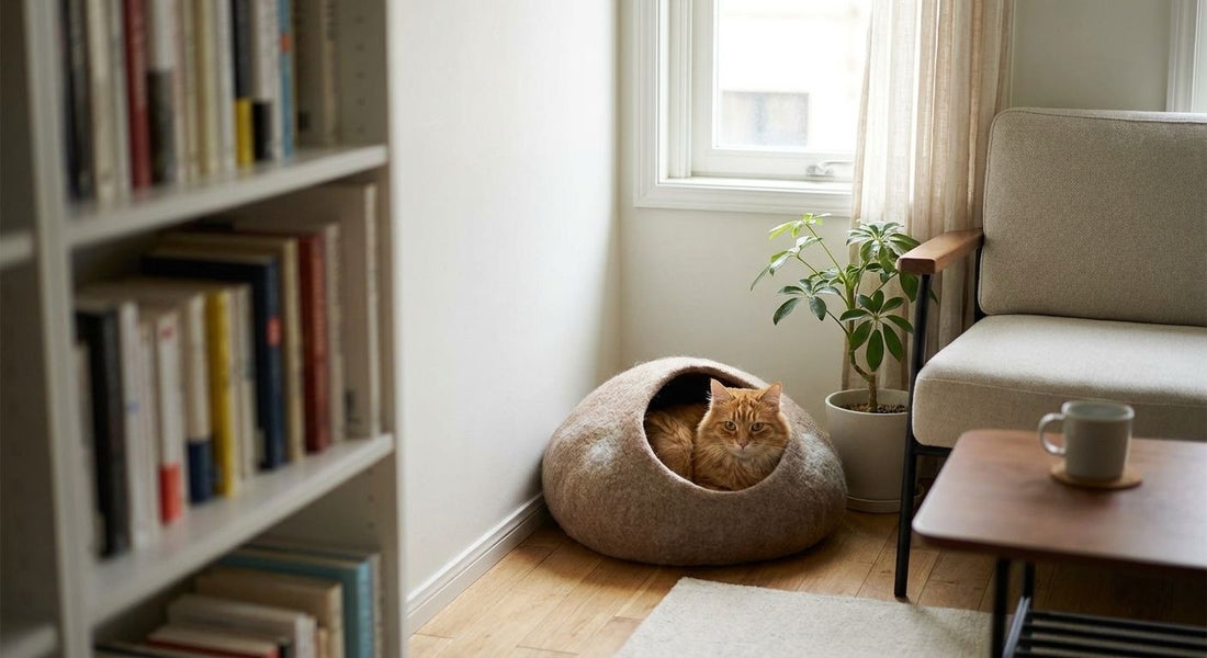 Best cat cave beds for small apartments