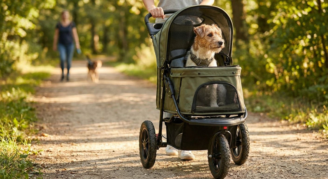 Dog strollers for reactive dogs on walks