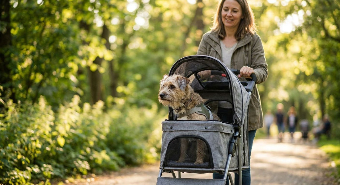 Best dog strollers for dogs with anxiety