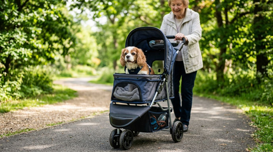 Dog strollers for dogs with heart conditions