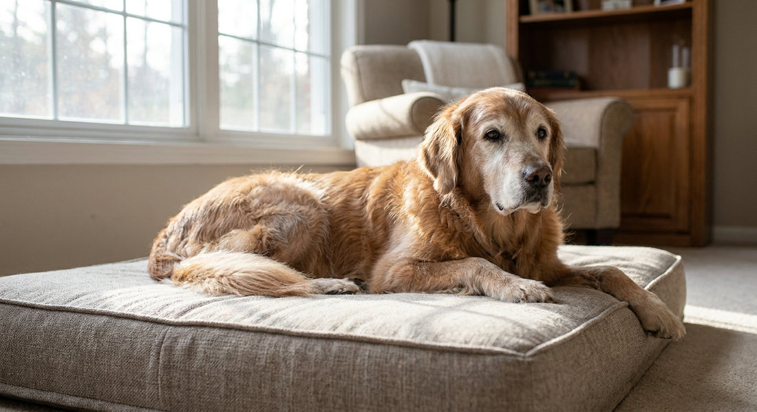 How to choose an orthopedic dog bed for joint pain