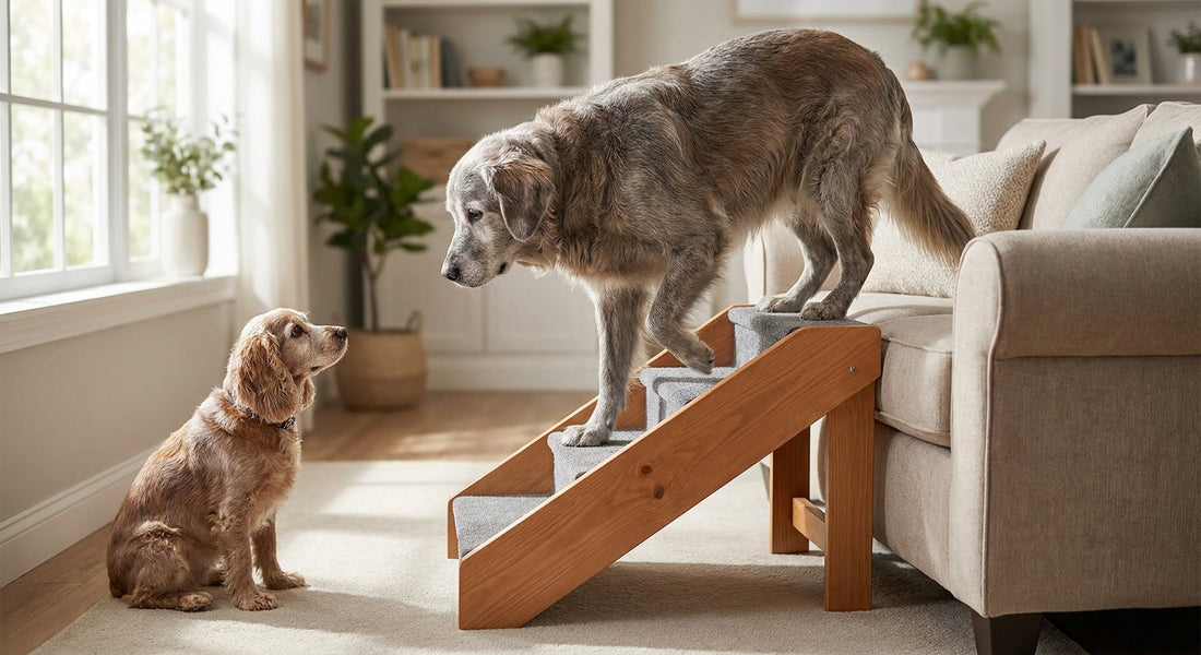 Best dog stairs for elderly dogs