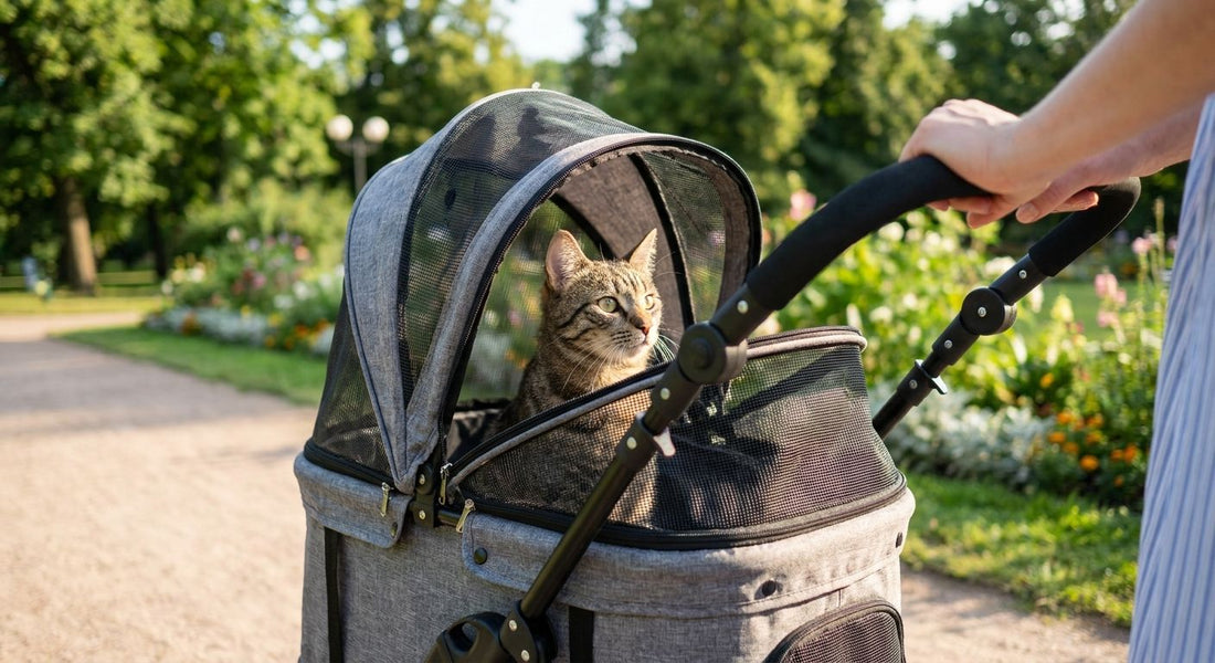 Cat strollers for indoor cats who want outdoor time