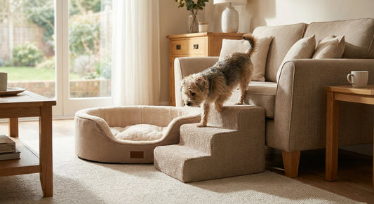 Dog beds with stairs for small dogs