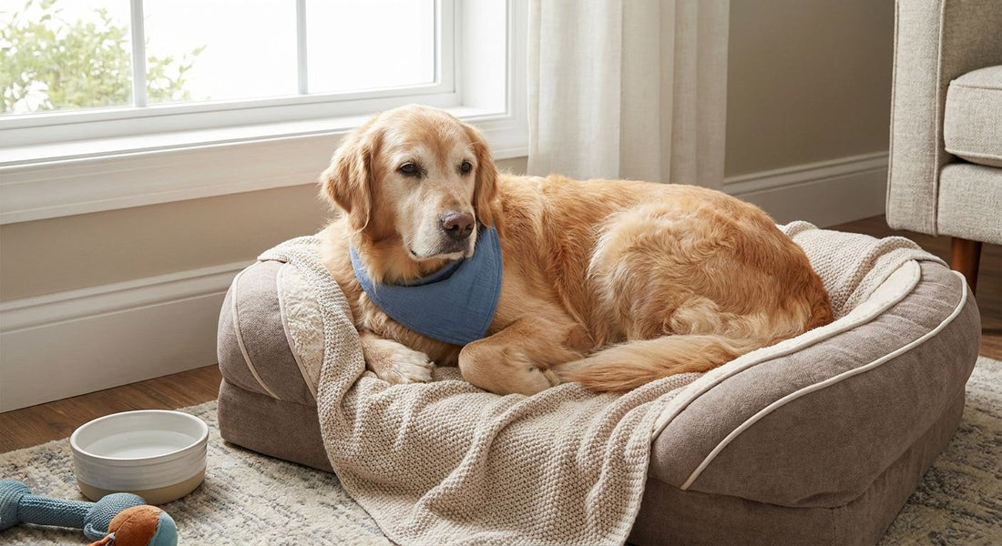 Cozy pet beds for dogs undergoing cancer treatment