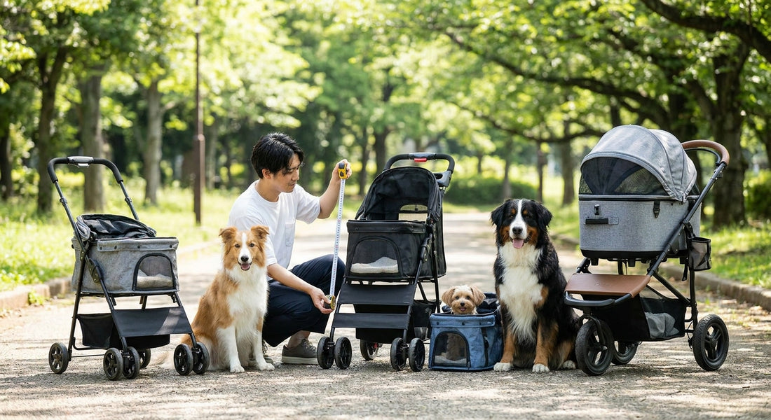 How to choose the right dog stroller size