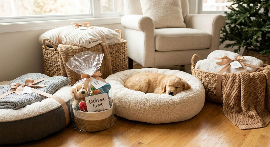 Cozy pet beds for gift-giving and new pet owners