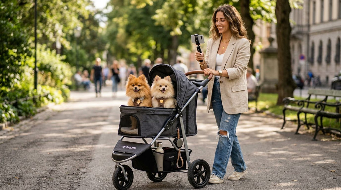 Dog strollers for pet influencers and content creators