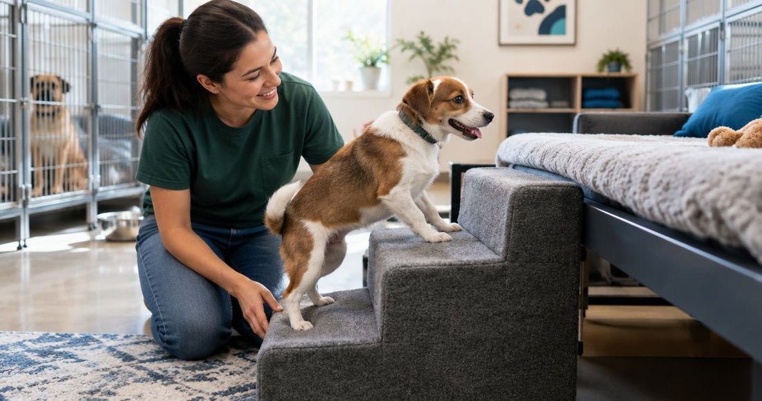 Pet stairs for animal shelters and rescues: complete 2026 guide
