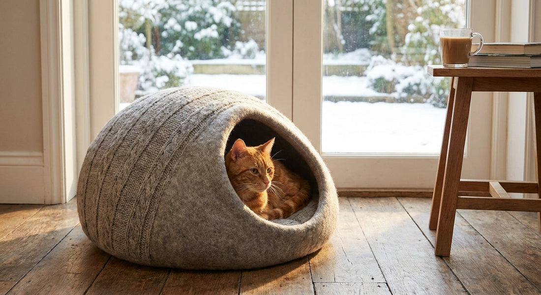 Cat cave beds for cold weather