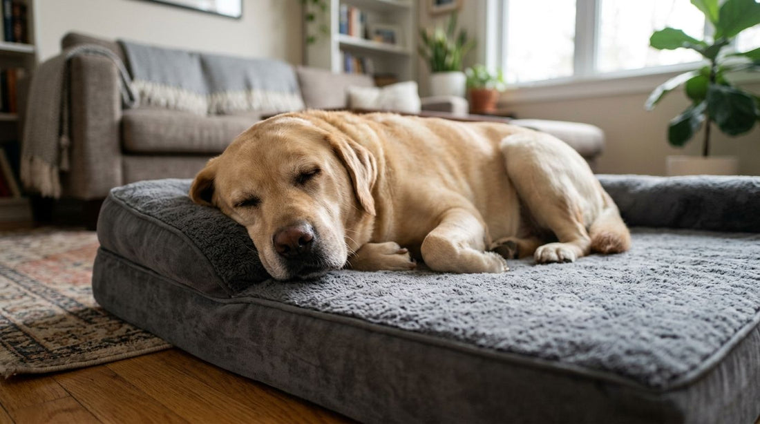 Orthopedic dog beds for overweight and obese dogs