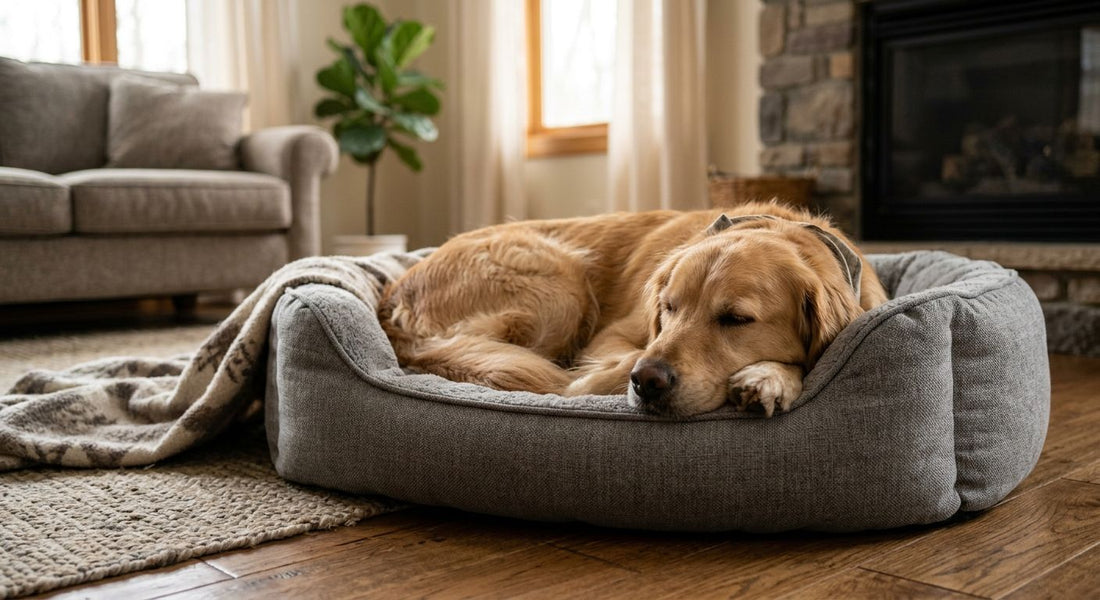 Cozy pet beds for dogs with skin allergies