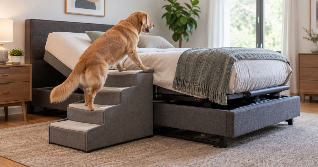 Pet stairs to adjustable beds: complete 2026 fit workflow