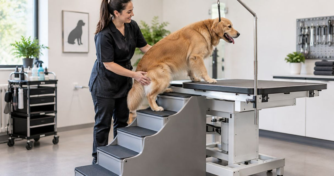 Pet stairs for professional dog groomers: complete 2026 guide