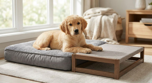Dog bed extenders for growing puppies