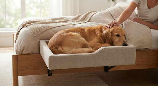 Dog beds that attach directly to your bed frame