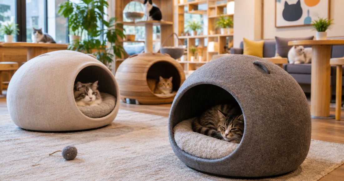 Cat cave beds for cat cafes: complete 2026 guide