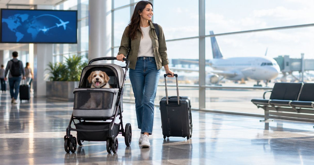 Dog stroller to airline carry-on: complete 2026 travel workflow