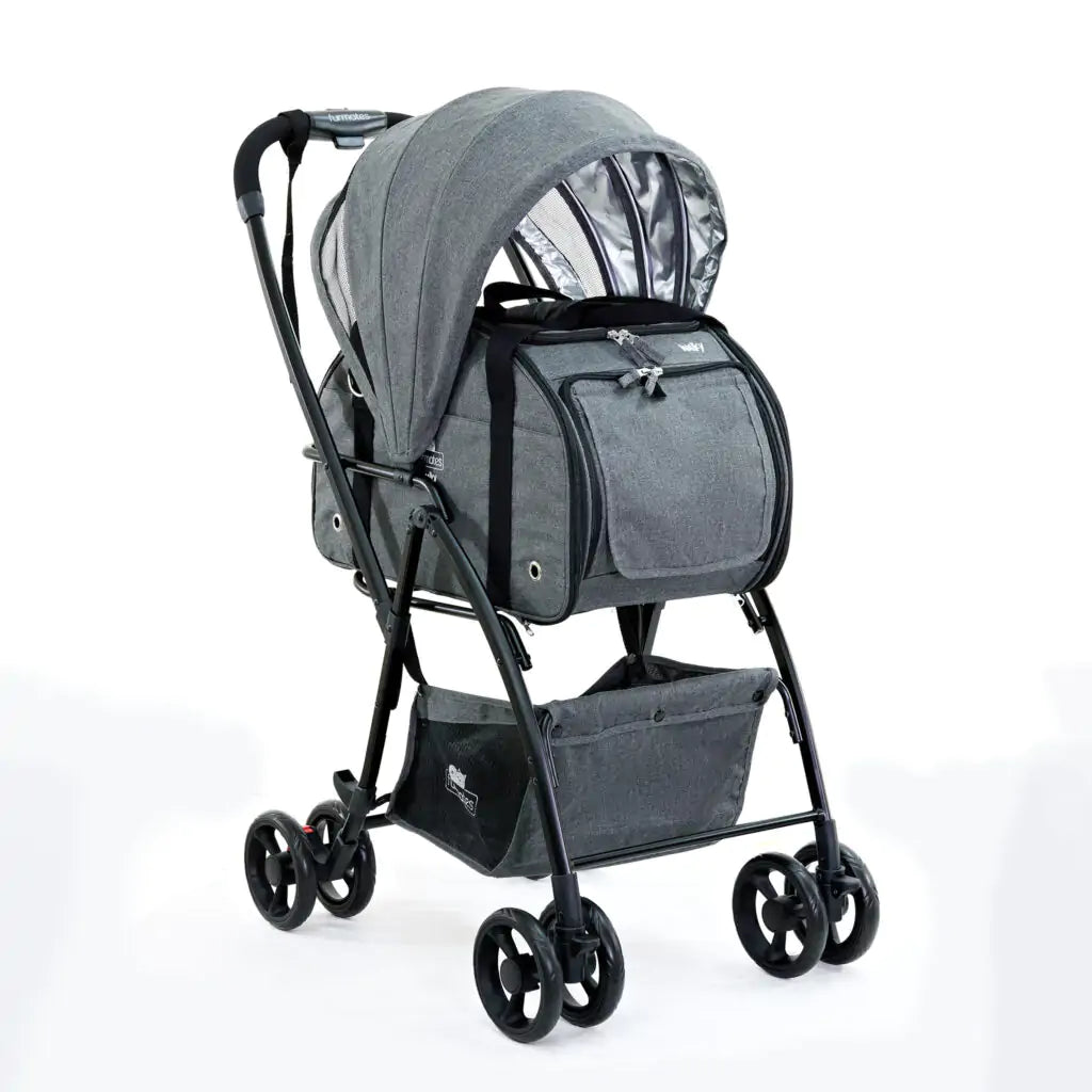 Walky pet stroller rear view