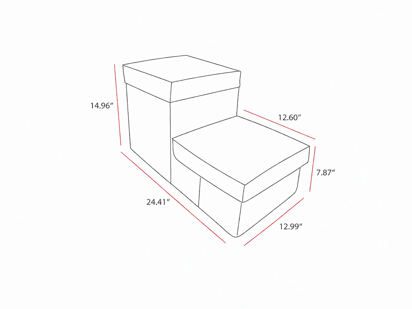 2Step | Pet Stairs with Storage
